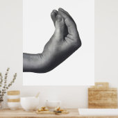 Italian Hand Poster (Keuken)