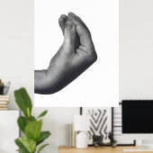 Italian Hand Poster (Thuiskantoor)