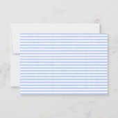 Italian Lemon Wedding RSVP Response Card (Dos)