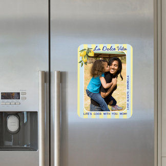 Italian Lemons La Dolce Vita Foto Moederdag Magneet