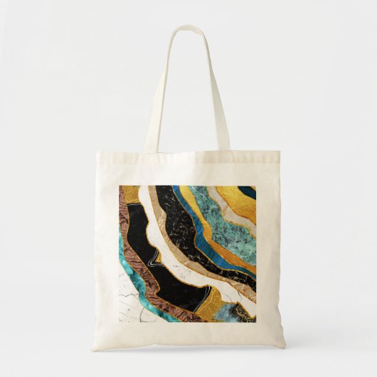 italian marble tote bag (Voorkant)