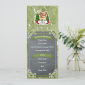 Italian menu restaurant 10,16 x 23,5 (Debout devant)