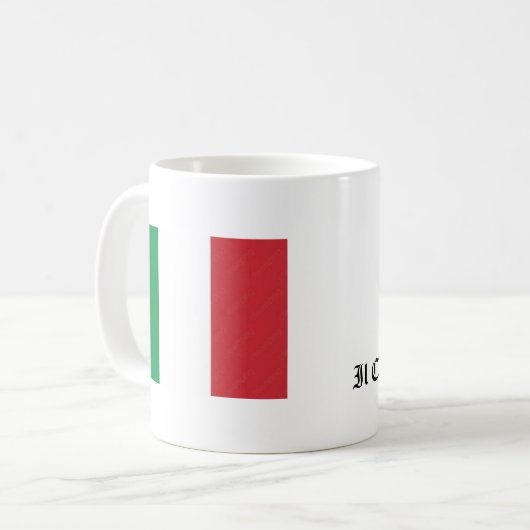 Italian Mug with Flag (Devant gauche)