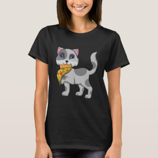 Italian Pizza Eater Cat Animal Cat Whisperer T-shirt
