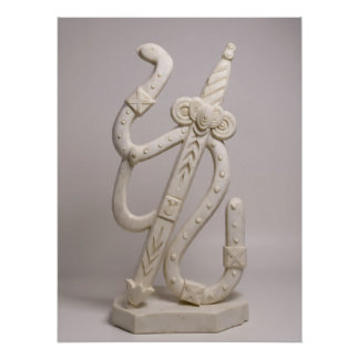 Italian Playing Cards - Ace of Spades Perfect Poster