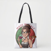 Italian Themed Tote Draagtas (Voorkant)