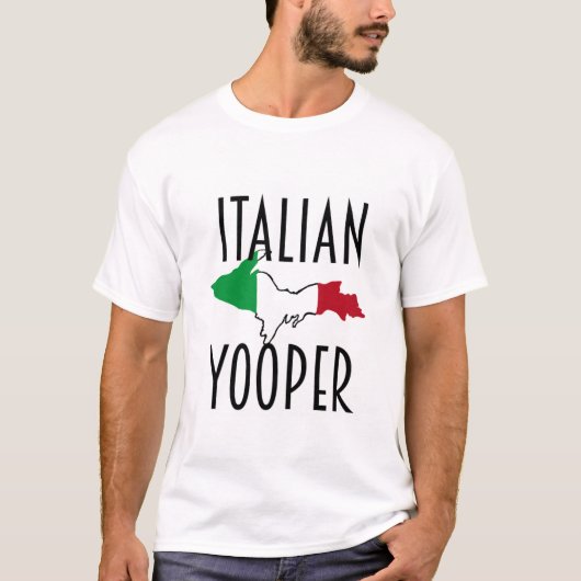 Italian Yooper T-shirt (Voorkant)