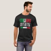 Italianen doen het beter met Italië T-shirt (Voorkant volledig)