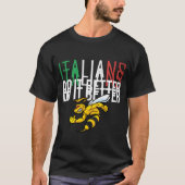 ITALIANEN DOEN HET BETER T-SHIRT (Voorkant)
