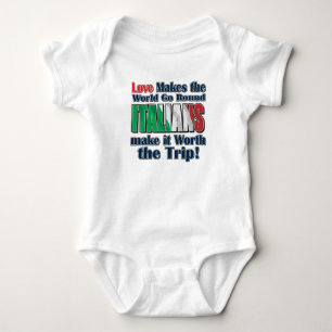 Italianen maken de wereld draaiend romper