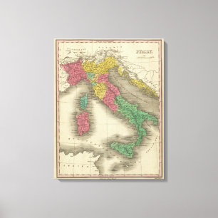 Italië 11 canvas afdruk
