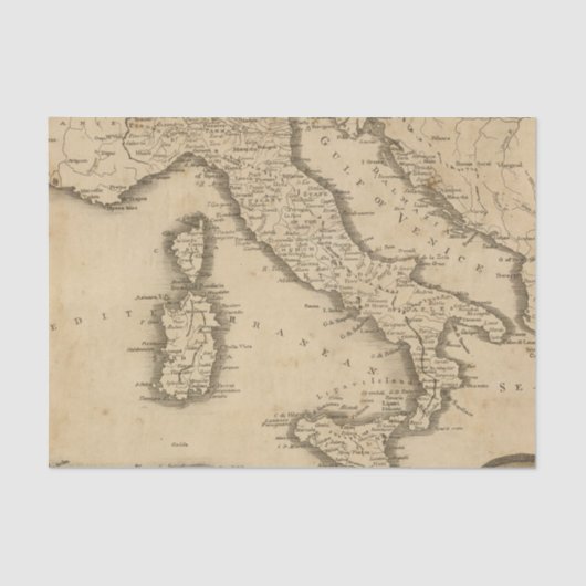 Italië 18 tissuepapier (Voorkant)