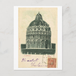  Italië, 1901, Pisa, Duomo, banketbakkersindustrie Briefkaart