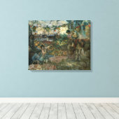 Italië, 1911 canvas afdruk (Insitu (Houten vloer))