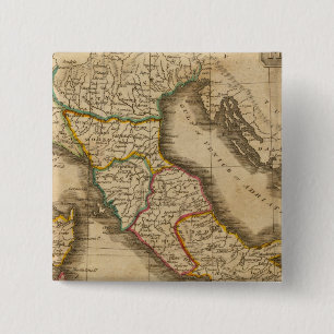 Italië 20 vierkante button 5,1 cm