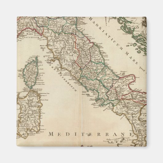 Italië 25 magneet (Voorkant)