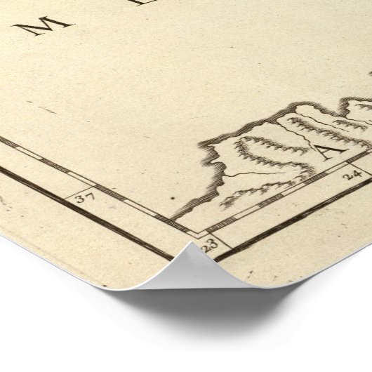 Italië 25 poster (Hoek)