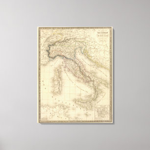 Italië 2 canvas afdruk