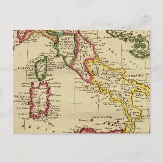 Italië 3 briefkaart (Voorkant)