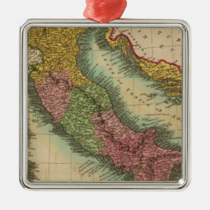 Italië 3 metalen ornament
