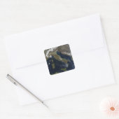 Italië 3 vierkante sticker (Envelop)