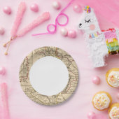 Italië 4 papieren bordje (Feest)