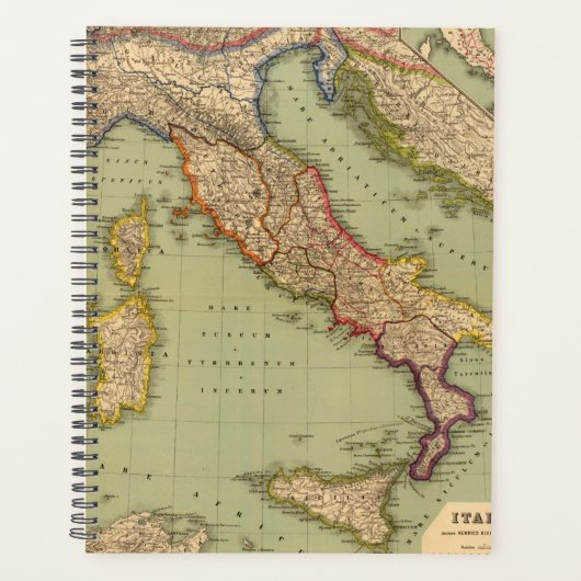 Italië 6 planner (Voorkant)