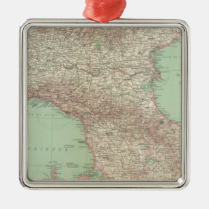 Italië 7 metalen ornament