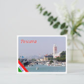 Italië - Abruzzo - Pescara - Briefkaart (Staand voorkant)