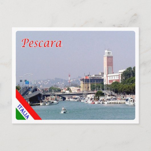 Italië - Abruzzo - Pescara - Briefkaart (Voorkant)