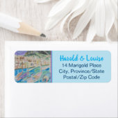 Italië Adresetiketten Etiket (Insitu)