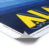 ITALIE ALA LITTORIA Airlines Affiches de l'avion V (Coin)