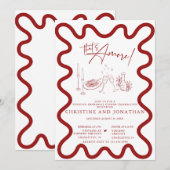 Italie | Alimentation italienne | Invitation du dî (Devant / Derrière)