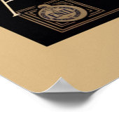 Italië Amalfi Coast Vintage Poster (Hoek)