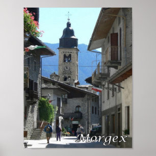 Italië - Aosta Valley - Morgex - Poster