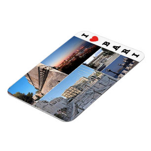 Italië - Apulië - Bari - I Love - Magneet