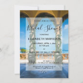 Italie Arches Élégante Invitation de douche nuptia (Devant)