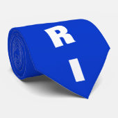 Italië "AZZURRI" Stropdas (Opgerold)