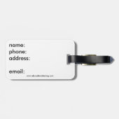 Italië - Bagagelabel - Venetië (Achterkant horizontaal)