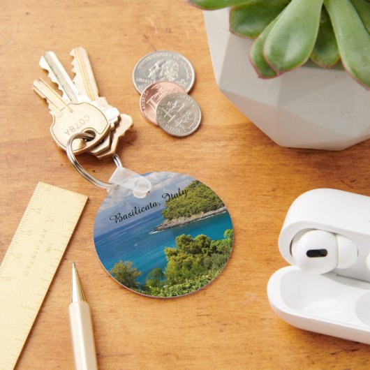 ITALIË: Basilicata Italië Sleutelhanger (Bureau)