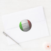 Italië Basketbal Ronde Sticker (Envelop)