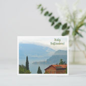 Italie. Bellissimo ! Carte postale Village dans le (Debout devant)