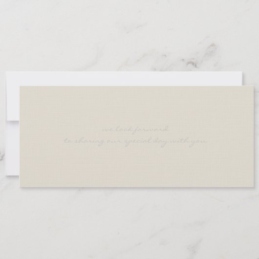 Italië boekt pas op datum save the date (Achterkant)