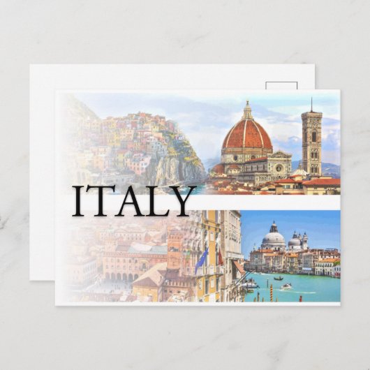 Italië Briefkaart (Voorkant / Achterkant)