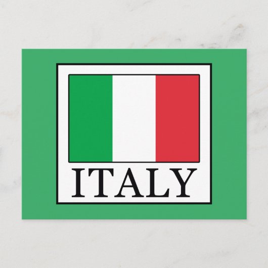 Italië Briefkaart (Voorkant)