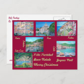 Italië - Briefkaart met kerst (Voorkant / Achterkant)