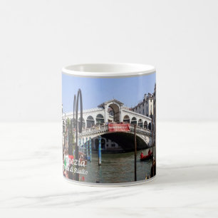 Italië - Brug van Venetië - Rialto - Palace - Koffiemok