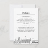 Italië bruiloft | Gegevens van bezoeker Kaart (Voorkant)