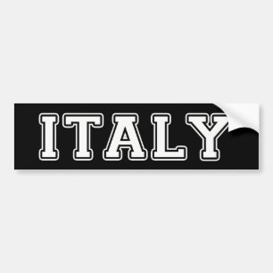 Italië Bumpersticker