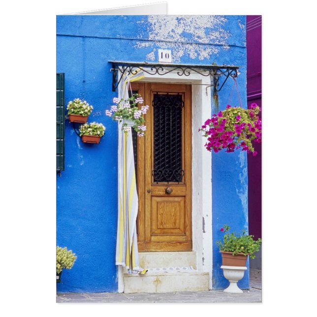 Italië — Burano Blue (Voorkant)